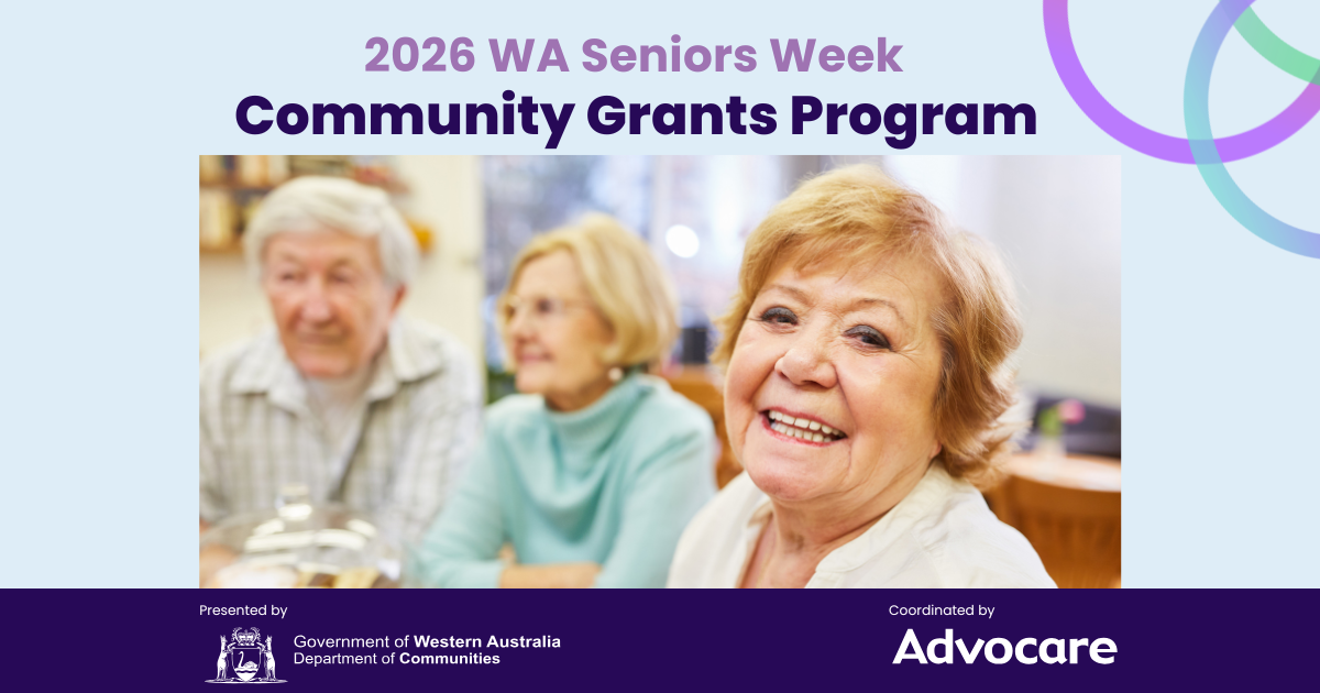 2026 WA Seniors Week Community Grants open