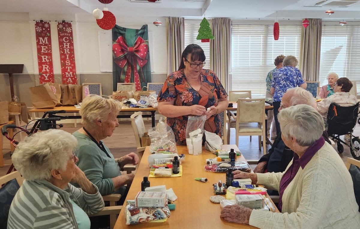 Crafting connection through the Button Project