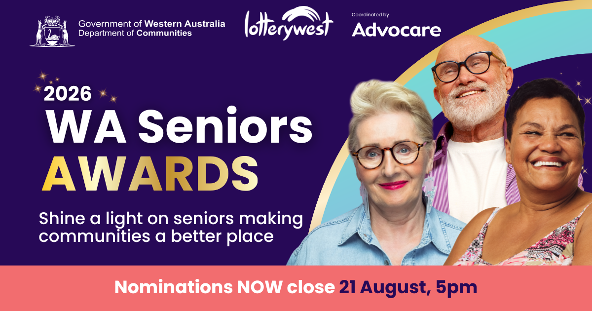 2026 WA Seniors Awards nominations open